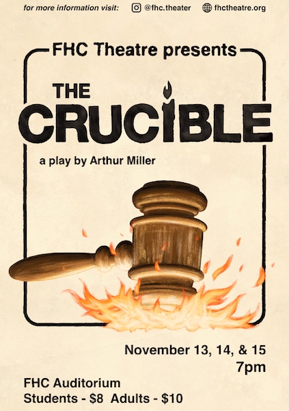 FHC Theatre Presents Arthur Miller's The Crucible